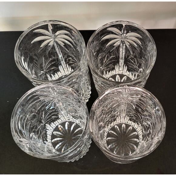 Godinger Crystal Shannon South Palm Beach High Ball Glass Clear (Set Of 4) - Picture 11 of 16